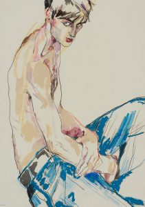 Richard C. (Side View – Looking at Viewer), 1992-94